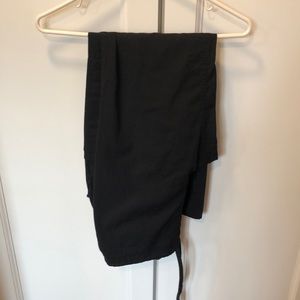 Uniform advantage black scrub pants